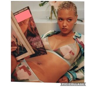 INAMORATA BRALETTE & PANTY LINGERIE SET SUPERMODEL EMILY RATAJKOWSKI